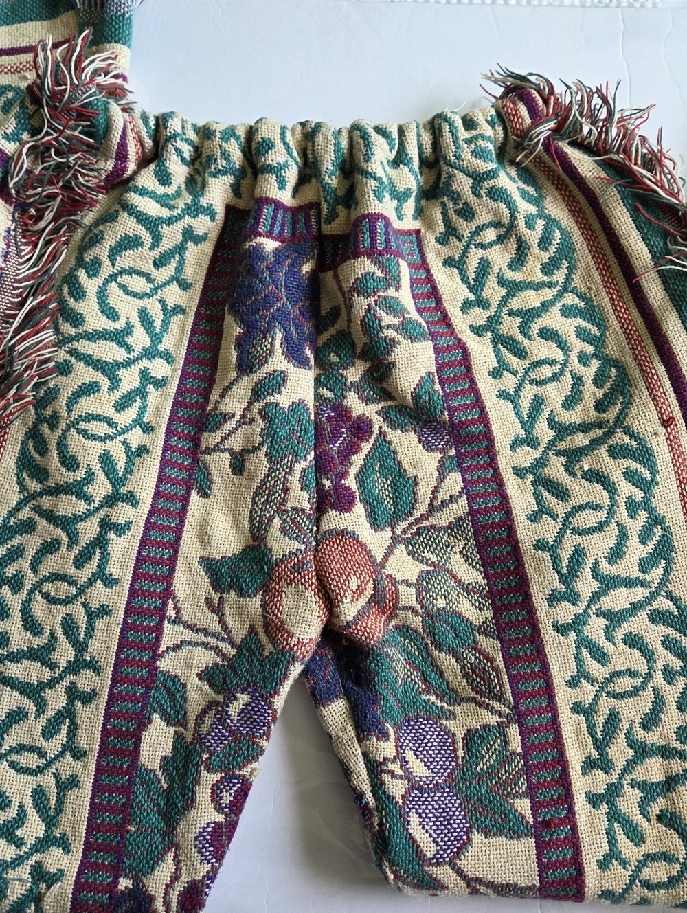 Goodwin Weavers Upcycled Tapestry Pants - Picture 3 of 9